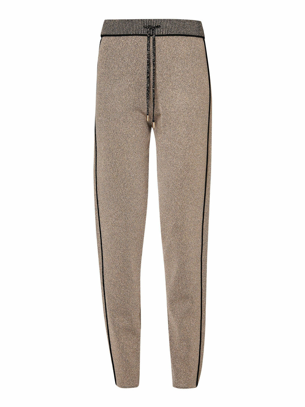 Pantaloni della tuta con righe in contrasto