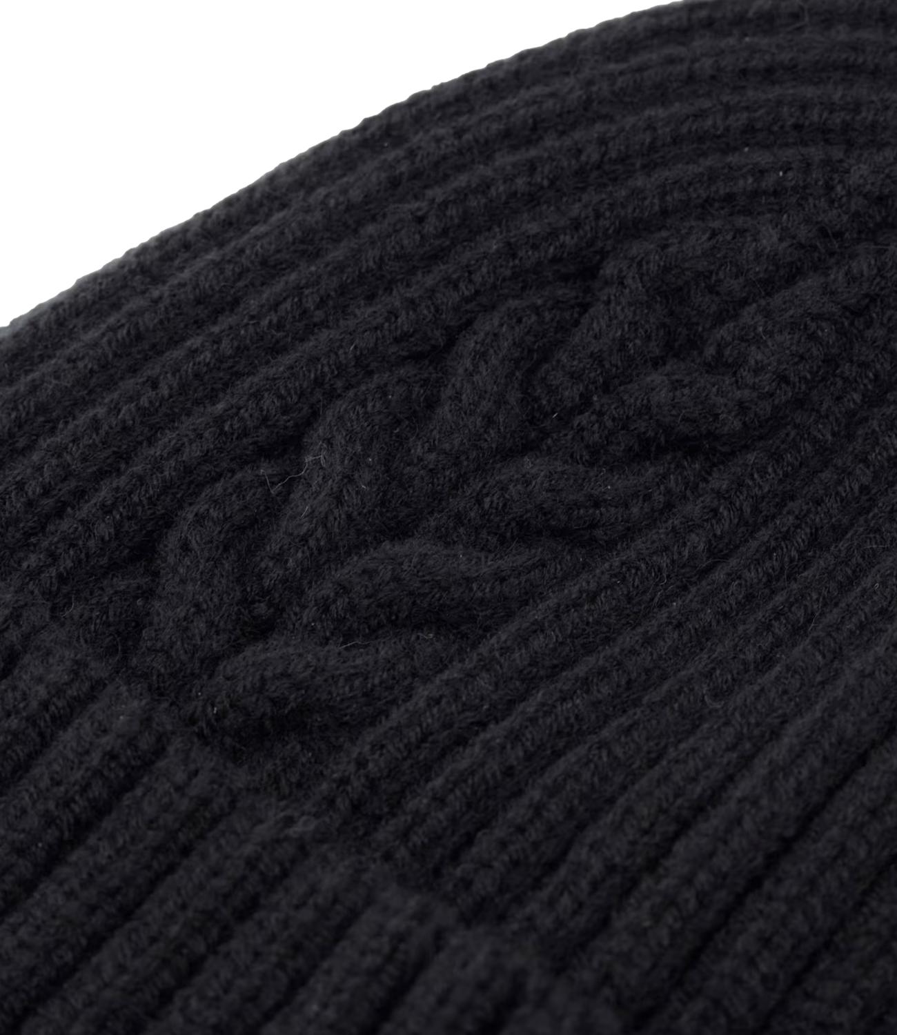 GUESS ACC D COL Cappello Beanie nero