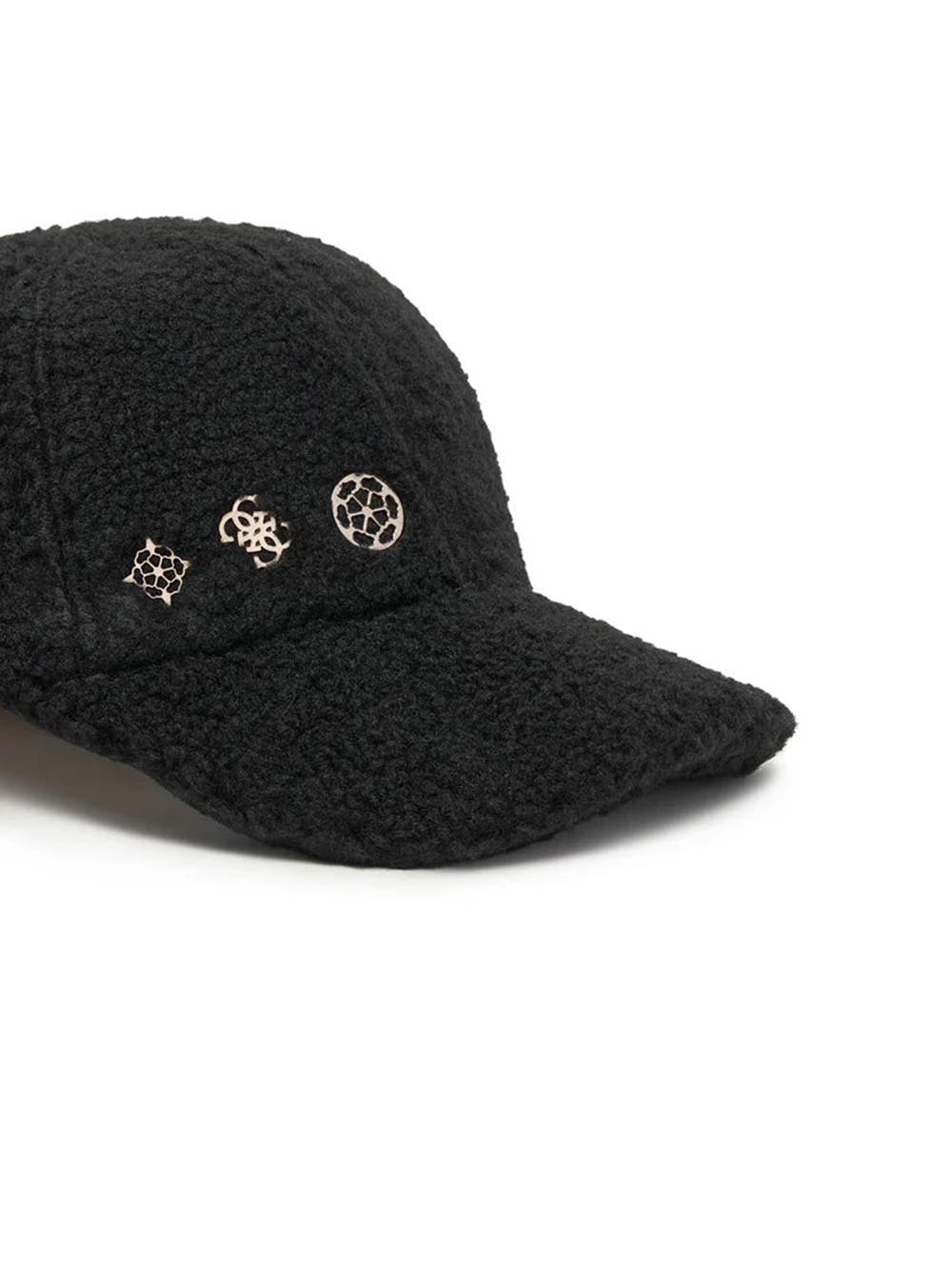GUESS ACC D COL Cappello orsetto con visiera nero