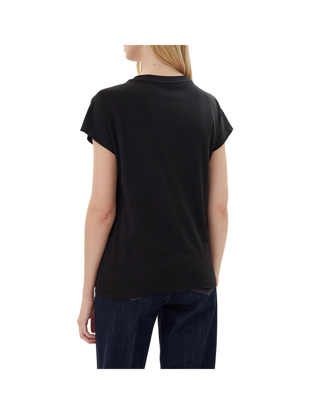 GUESS APP D PRE T-shirt logo 4g shaded hotfix nero