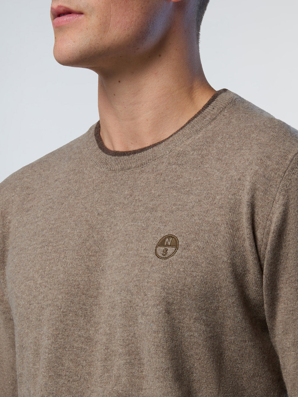 NORTH SAILS U Pullover girocollo beige