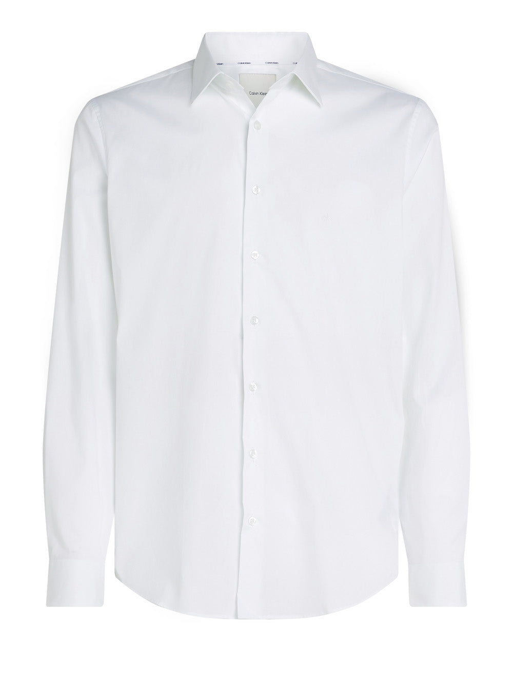 Camicia in popeline stretch regular