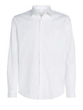 Camicia in popeline stretch regular