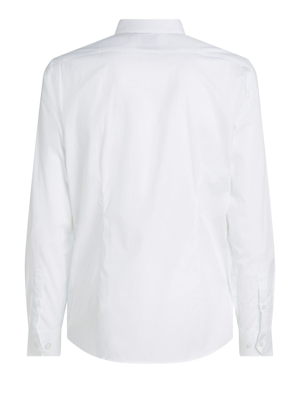 Camicia in popeline stretch regular