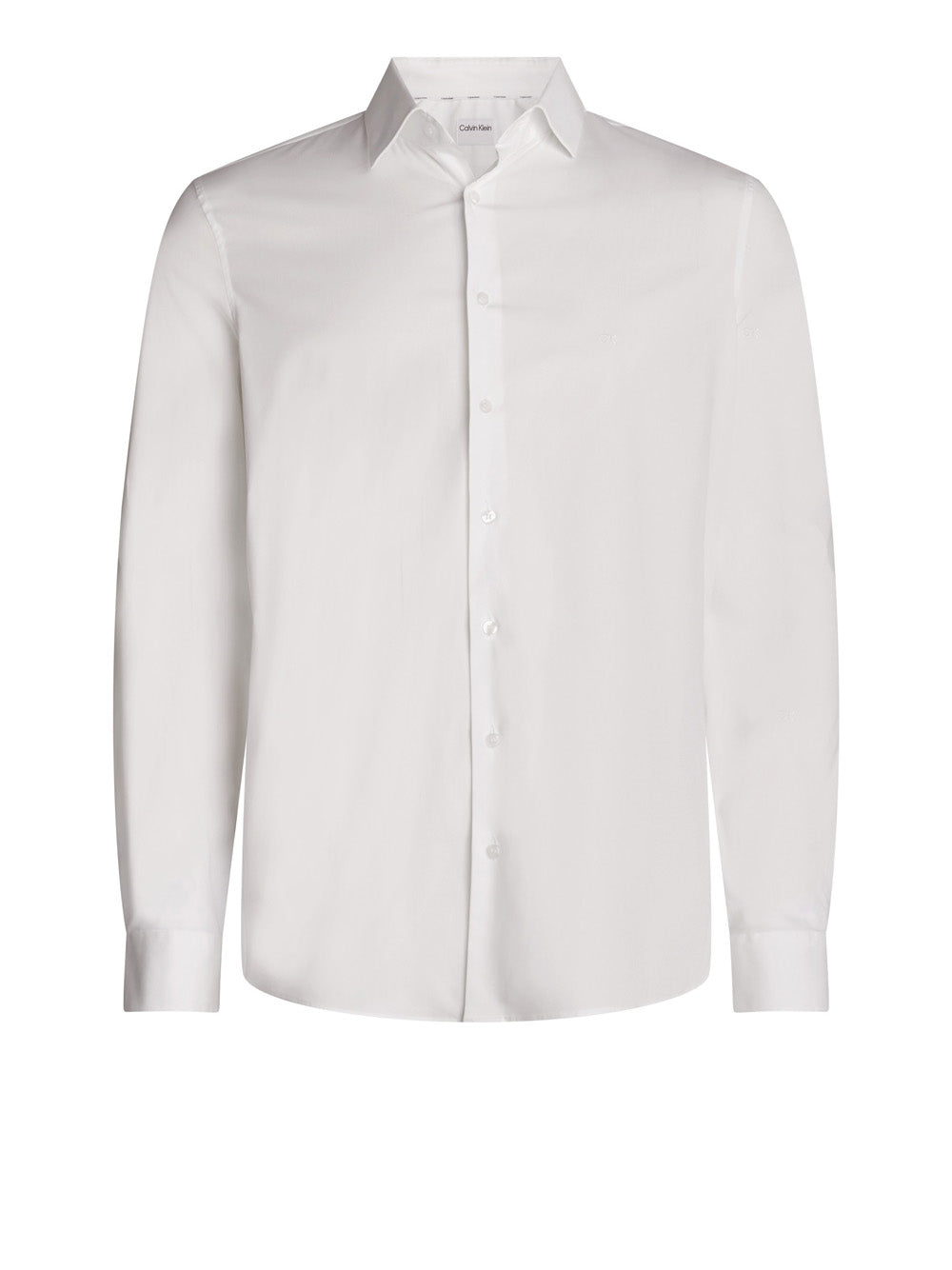 Camicia in popeline stretch regular