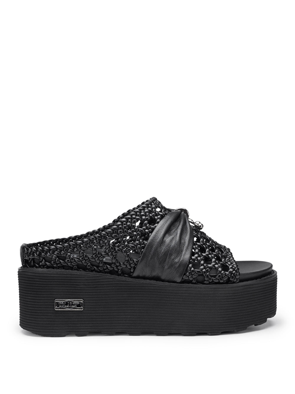 CULT D Ciabatta platform Nancy nero