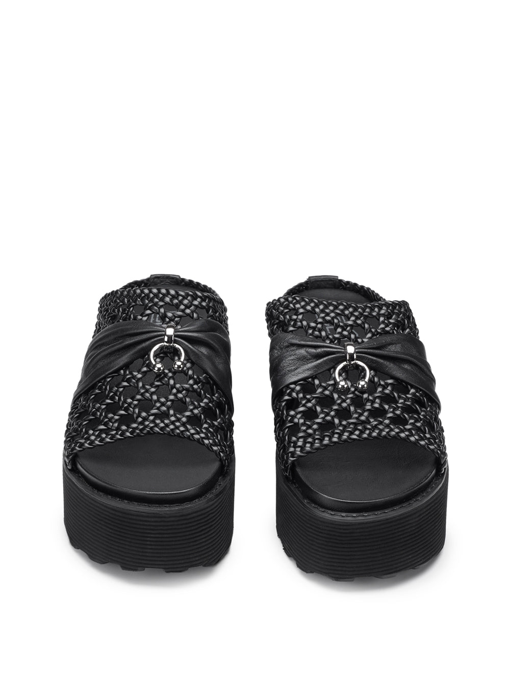 CULT D Ciabatta platform Nancy nero