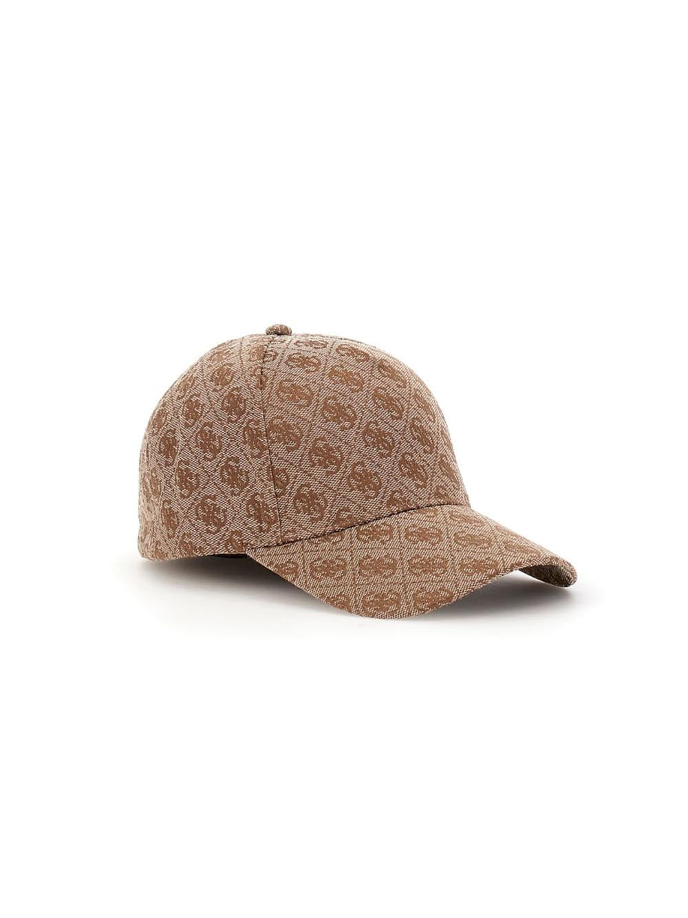 GUESS ACC D PRE Cappello orlina logo baseball beige