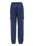 GUESS APP D COL Pantalone jogger marzia blu
