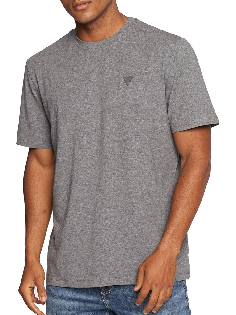 GUESS ATH U COL T-shirt Hedley grigio