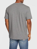 GUESS ATH U COL T-shirt Hedley grigio