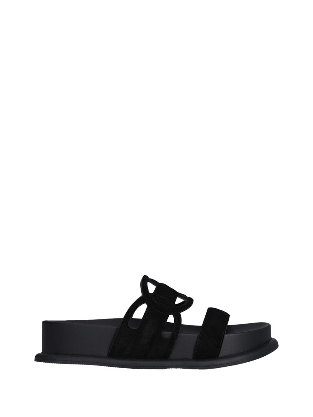 LIU JO DRESS SHOES Ciabatte sandali loren 06 cow suede nero