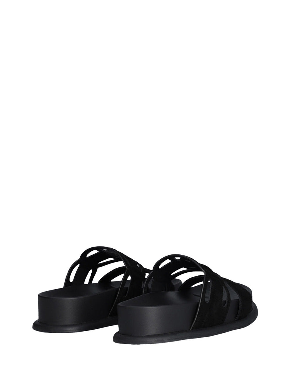 LIU JO DRESS SHOES Ciabatte sandali loren 06 cow suede nero
