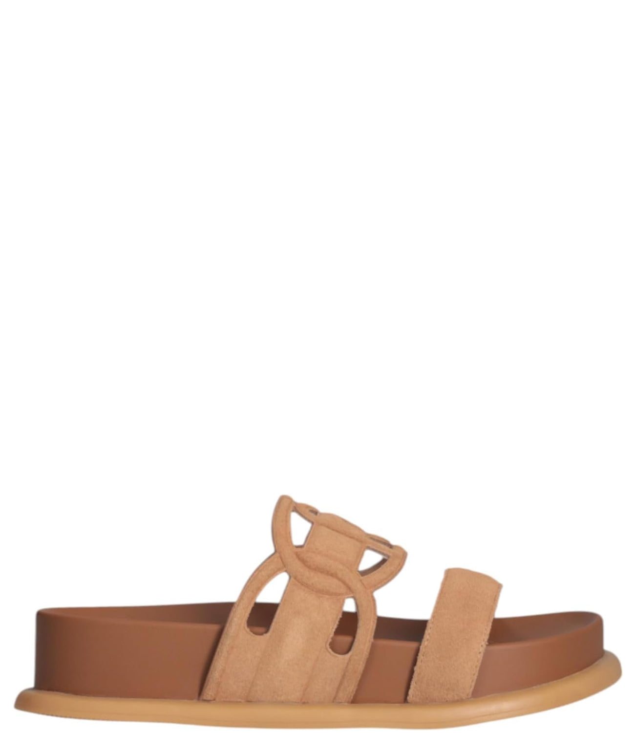 LIU JO DRESS SHOES Ciabatte sandali loren 06 cow suede cognac