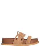 LIU JO DRESS SHOES Ciabatte sandali loren 06 cow suede cognac