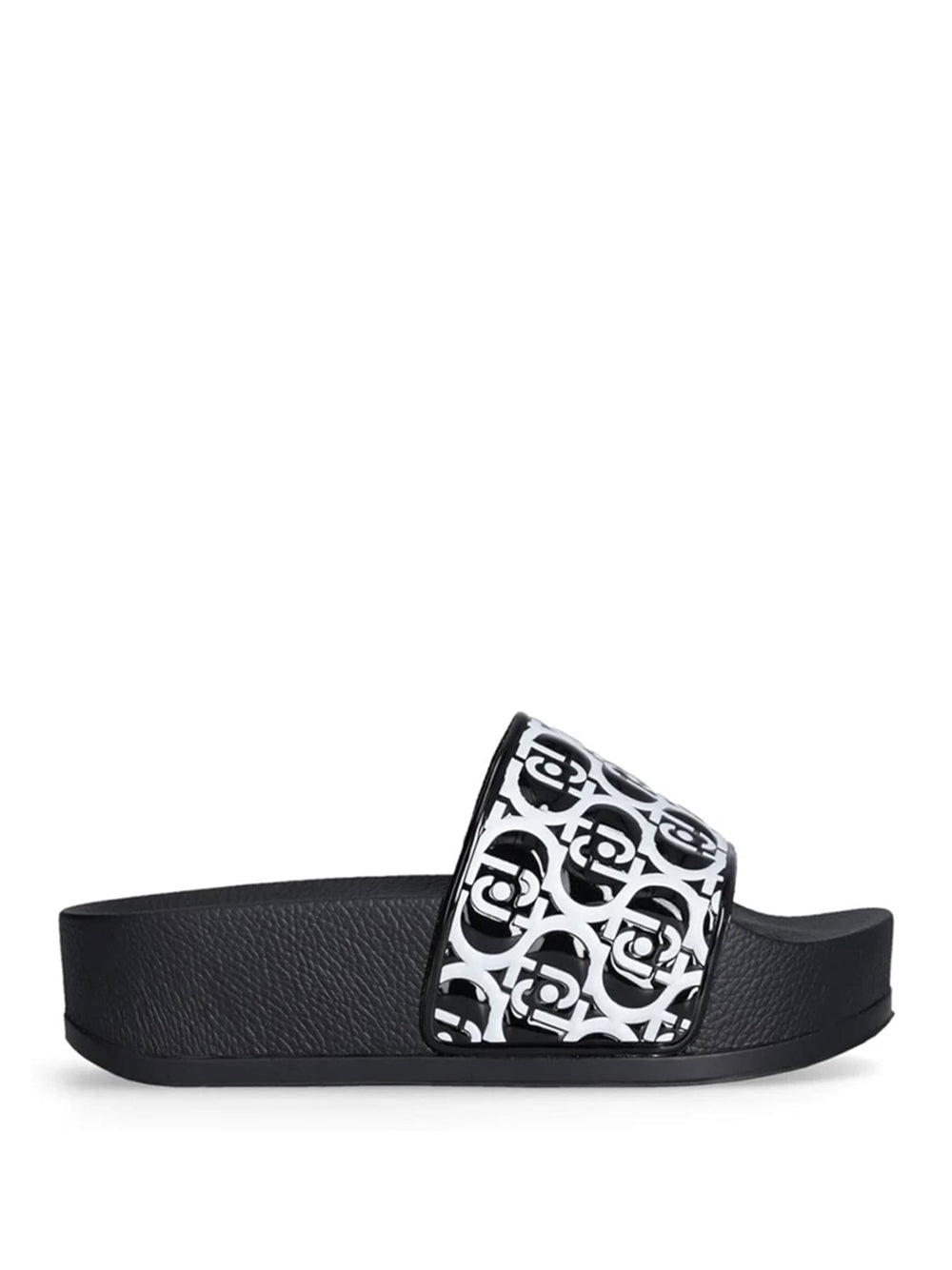 LIU JO SPORT SHOES Ciabatta slipper Mykonos 01 nero