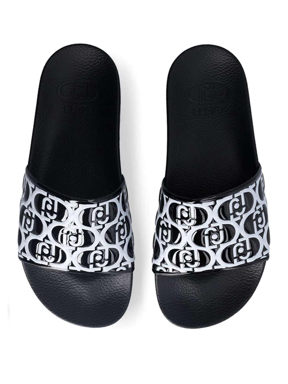 LIU JO SPORT SHOES Ciabatta slipper Mykonos 01 nero