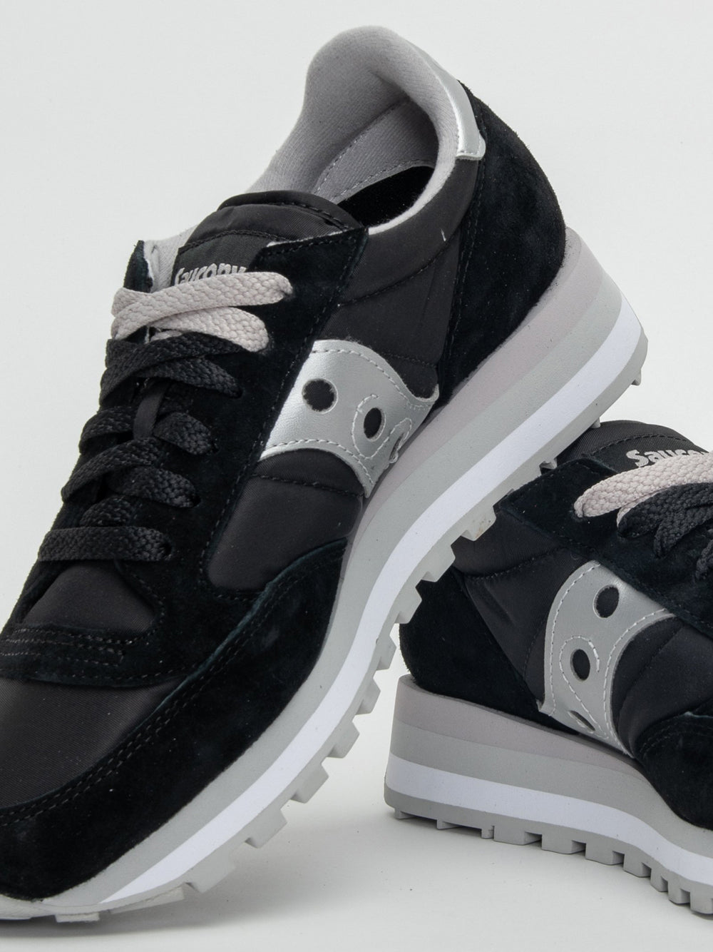 SAUCONY D Sneakers jazz NERO/ARGENTO