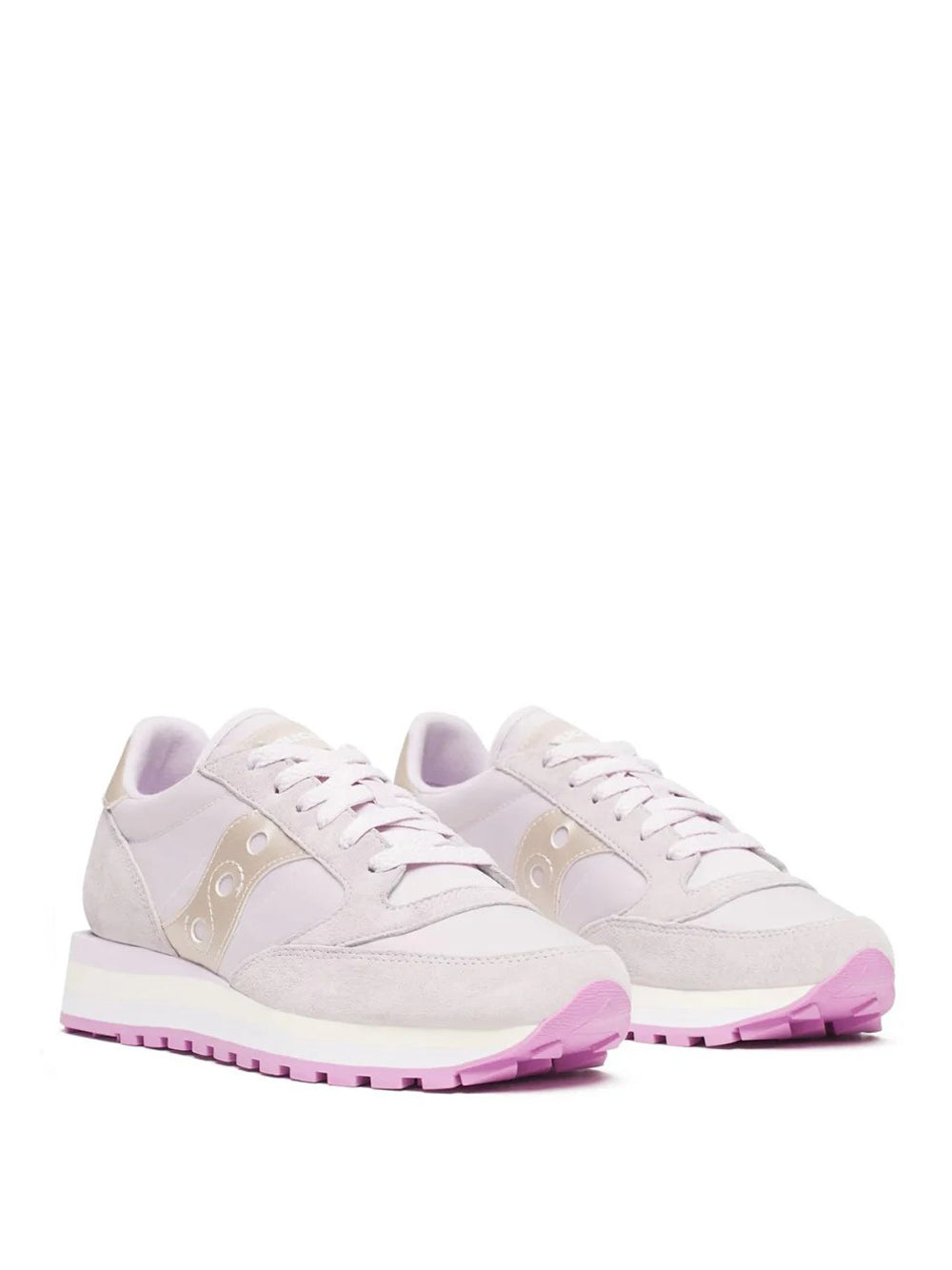 SAUCONY D Sneskers jazz triple LILLA/ARGENTO
