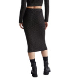 Gonna tubino con lurex