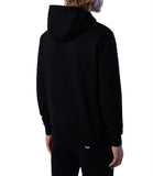 Felpa hooded con cappuccio con maxi logo