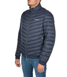 Piumino basic collo alto logo