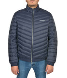 Piumino basic collo alto logo