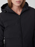 CIESSE PIUMINI D Cappotto tecnico con cappuccio reversibile Jusy nero