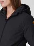 CIESSE PIUMINI D Cappotto tecnico con cappuccio reversibile Jusy nero