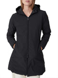CIESSE PIUMINI D Cappotto tecnico con cappuccio reversibile Jusy nero