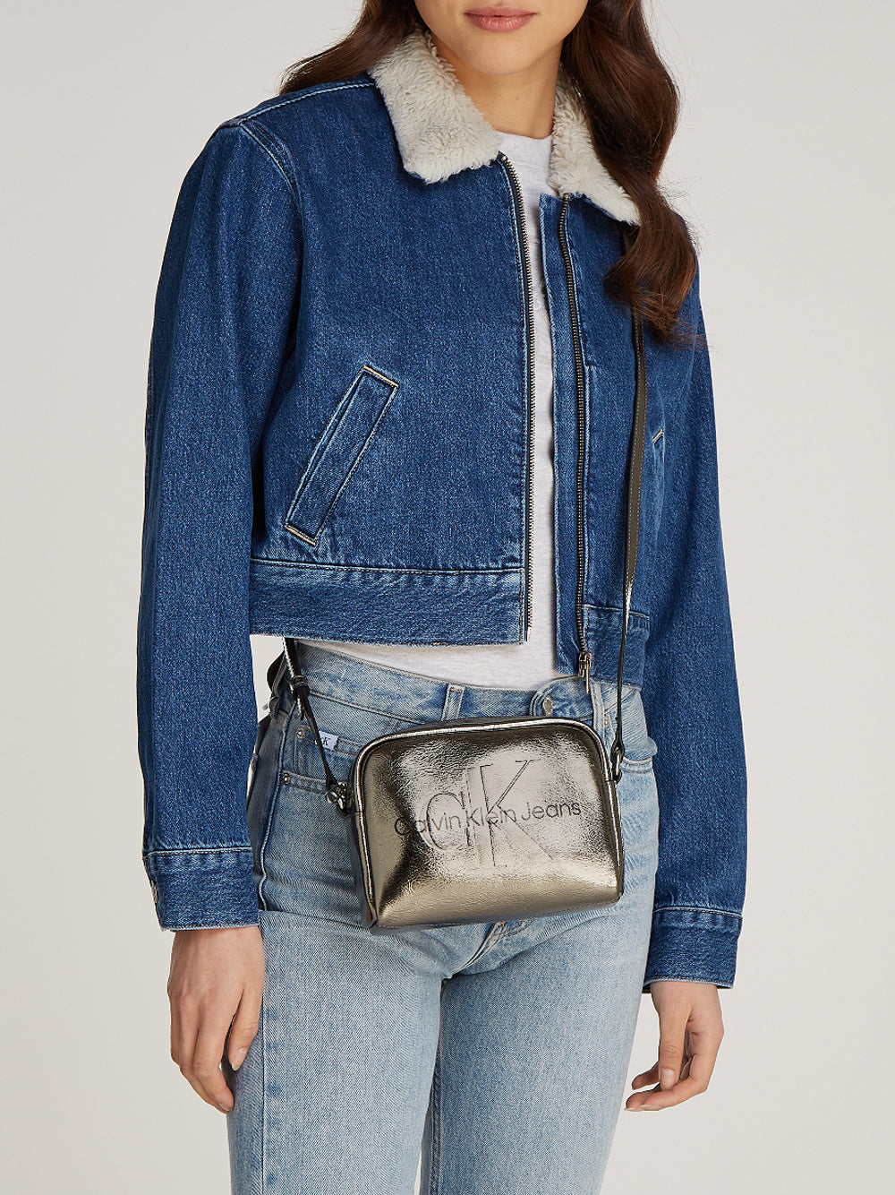 CALVIN KLEIN JEANS Tracollina sculpted camera bag K60K612731 sbaragliastore