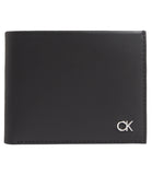 Portafoglo metal ck con 6 tasche