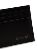 Portacarte ck smooth 6 tasche logo