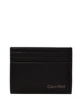 Portacarte ck smooth 6 tasche logo