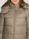 Giubbino puffer logo ck