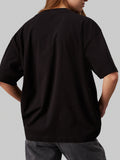 Maxi t-shirt monologo boyfriend t