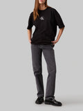 Maxi t-shirt monologo boyfriend t