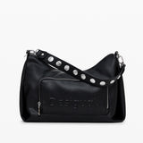 DESIGUAL ACC Borsa half logo Mayari maxi nero