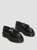 DR.MARTENS D Mocassino nappa Adrian quad black smooth nero