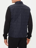 EA7 U Gilet smanicato trapuntato blu