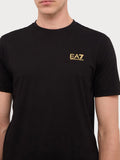 T-shirt basic con piccolo logo