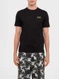 T-shirt basic con piccolo logo