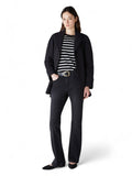 EMMEMARELLA1 Jeans scuro con strass nero