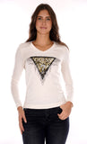 T-shirt manica lunga triangle tiger