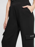 GUESS ATH D COL Pantaloni cargo scuba Cecilia nero