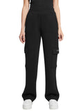 GUESS ATH D COL Pantaloni cargo scuba Cecilia nero