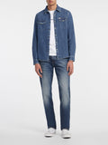 Camicia in denim slim