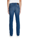 JECKERSON U Jeans slim John 5 tasche con toppa BLU MEDIO