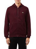 Felpa zip e cappuccio basic mini logo