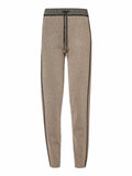 Pantaloni della tuta con righe in contrasto